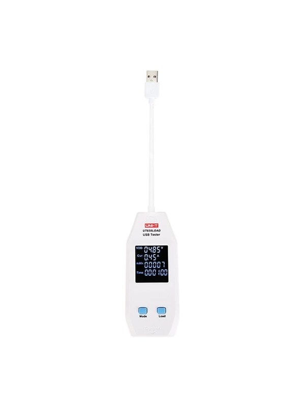 UNI-T Testen van de USB Uni-T UT658LOAD