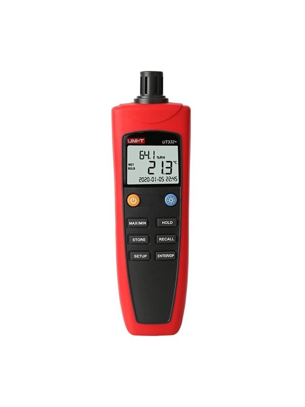 UNI-T Uni-T UT332+ Temperatuur- en vochtigheidsmeter