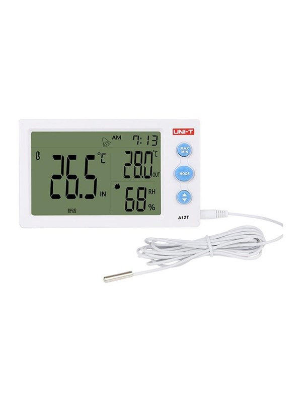 UNI-T Uni-T A12T temperatuur- en vochtigheidsmeter
