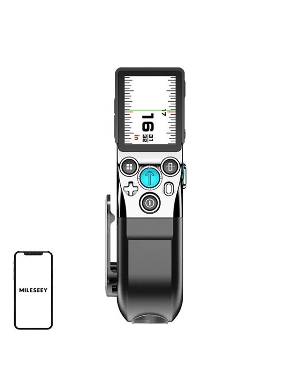 Mileseey XTAPE1 laserafstandsmeter met een 100-meter meetlint