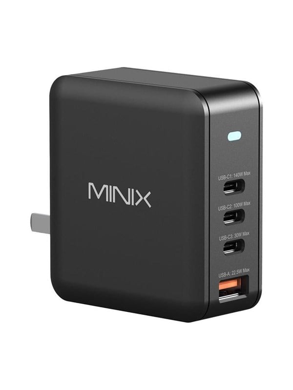 MINIX Minix P165 GaN-wandlader met 3x USB-C- en 1x USB-A-poorten