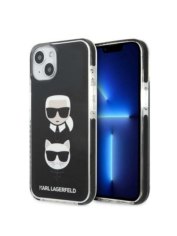 Karl Lagerfeld Choupette Head - Hoesje voor Mobiele Telefoon - PC + TPU - iPhone 13