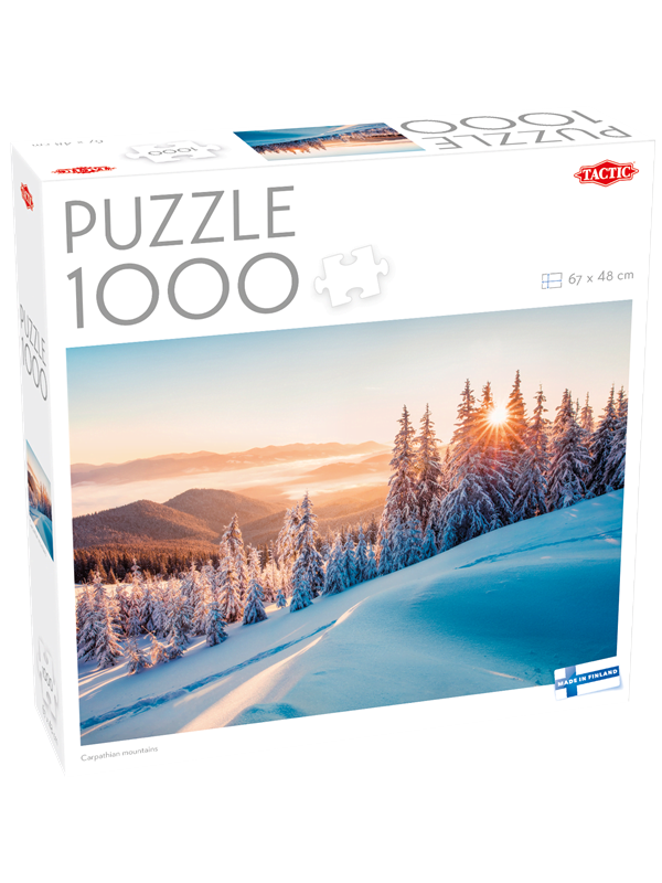 Tactic 1000 pcs puzzle: Carpathian mountains