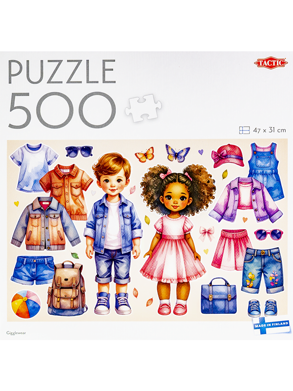 Tactic 500 pcs puzzle: Gigglewear