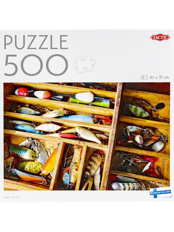 Tactic 500 pcs puzzle: Angler's Archive