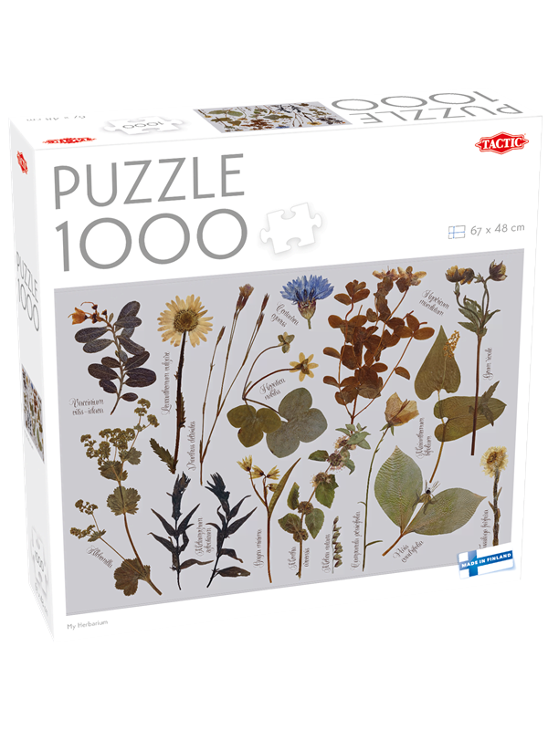 Tactic 1000 pcs puzzle: My Herbarium