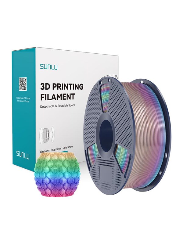 Sunlu PLA Transparant (Rainbow) 04 Filament