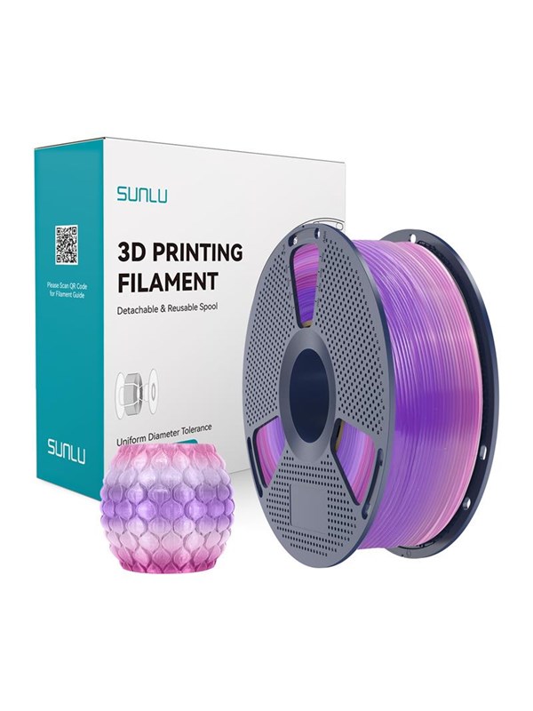 Sunlu PLA Transparant (Regenboog) 03 Filament