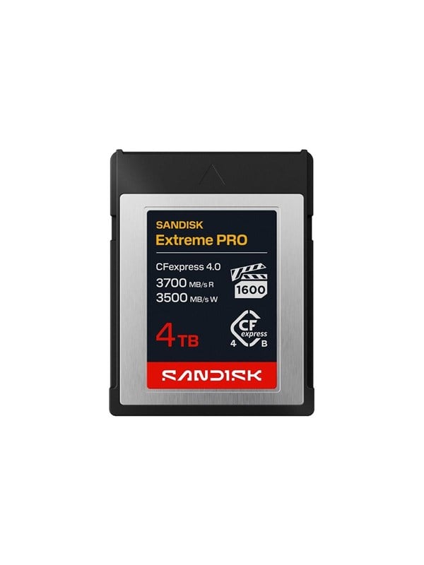 SANDISK Extreme PRO - flash memory card - 4 TB - CFexpress 4.0 Type B