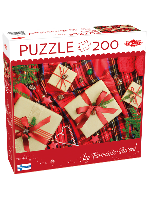 Tactic 200 pcs puzzle: Christmas presents