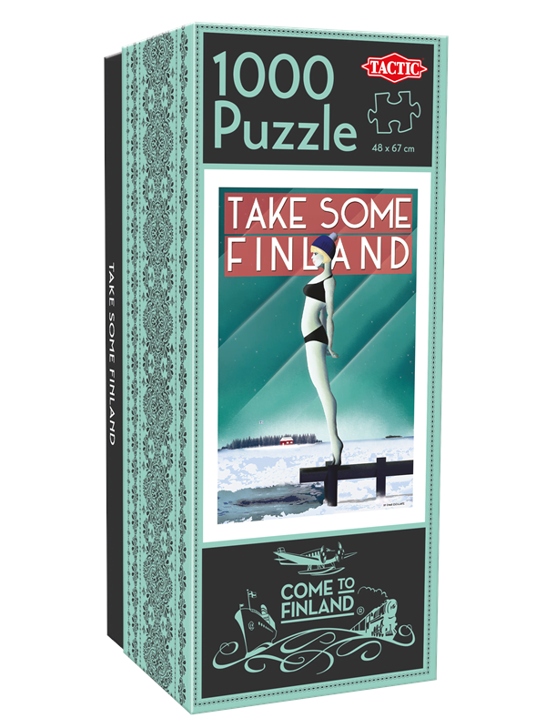 Tactic Come to Finland: Take some Finland 1000 pcs puzzle