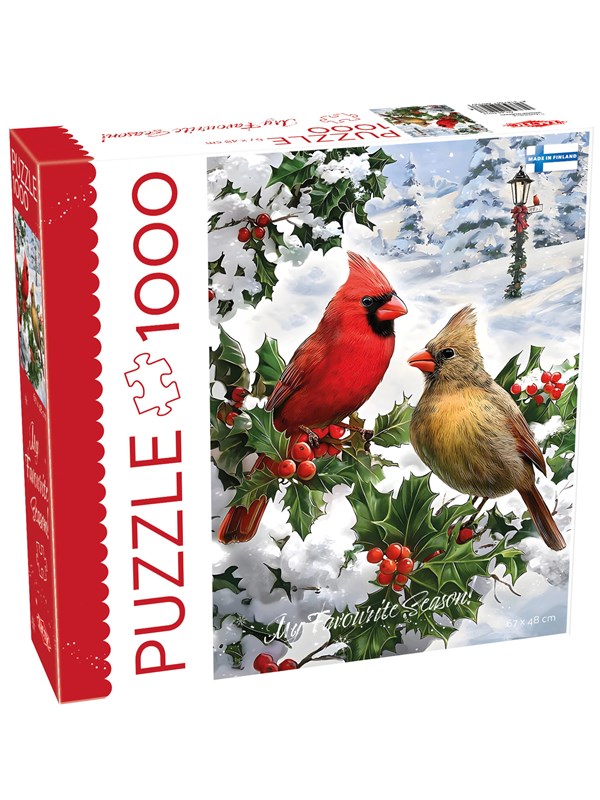 Tactic 1000 pcs puzzle: Birds on Branch