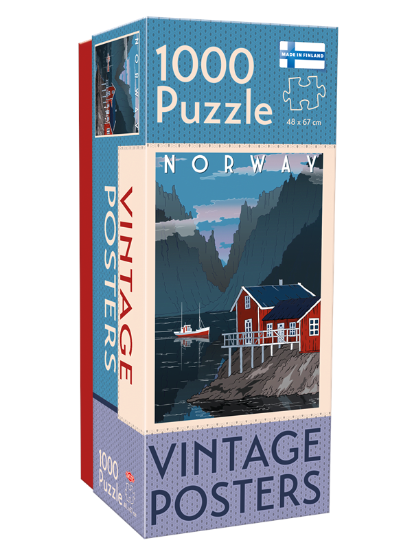 Tactic 1000 pcs: Vintage: Norway