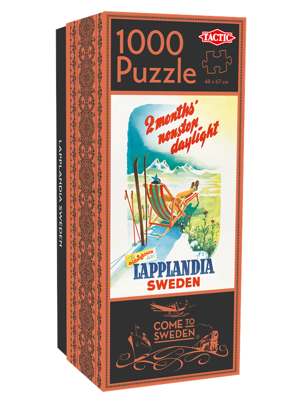 Tactic 1000 pcs Come to Sweden: Lapplandia Sweden
