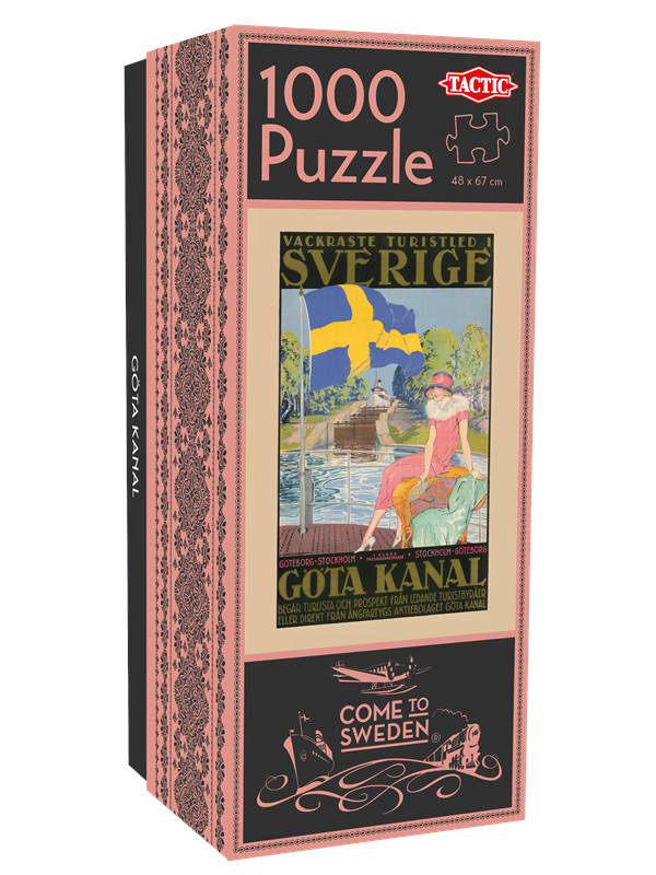 Tactic 1000 pcs Come to Sweden: Göta kanal