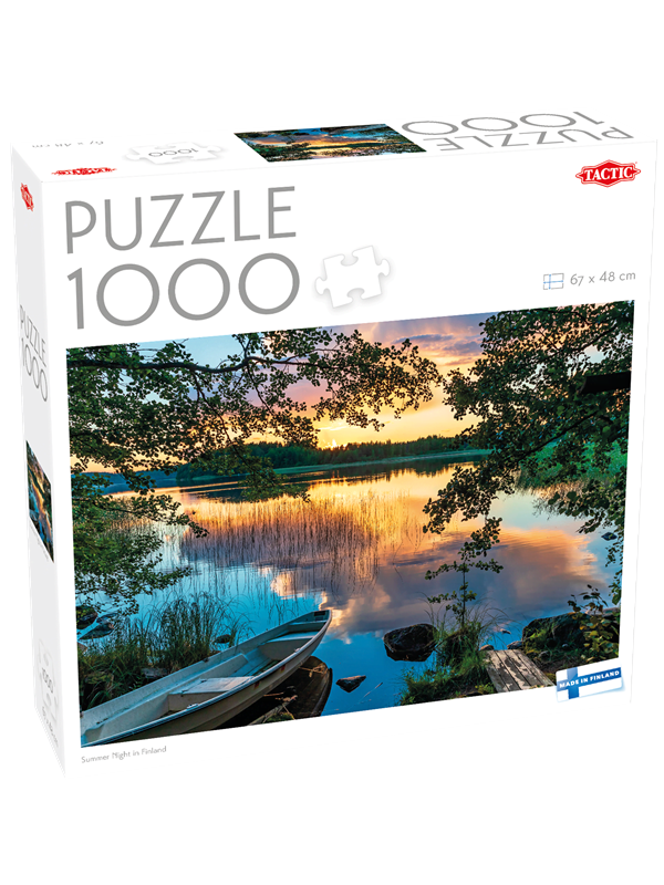 Tactic 1000 pcs puzzle: Summer Night in Finland