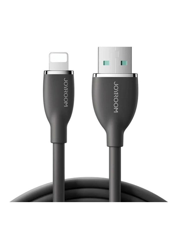 Joyroom Kabel Colorful 3A USB naar Lightning SA29-AL3 / 3A / 1,2m (zwart)