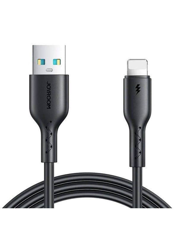 Joyroom Kabel Flash Charge USB naar Lightning SA26-AL3/ 3A / 1m (zwart)