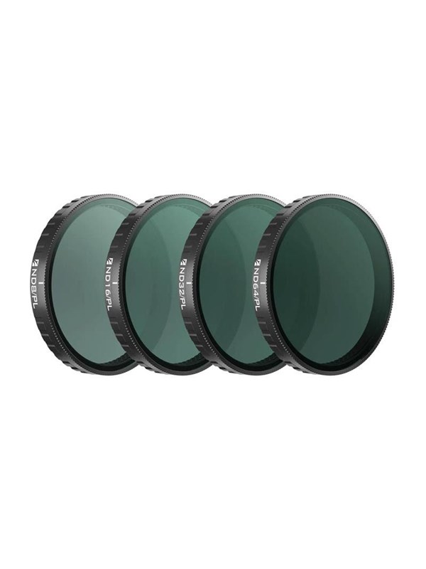 Freewell Filterset voor OSMO Action 6 "Bright Day" - 4 stuks.