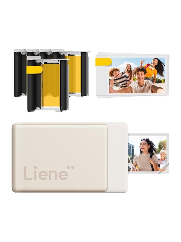 Liene - Pearl N200 Pro 2*3'' Photo Printer-Gold - Inclusief 50 vellen papier