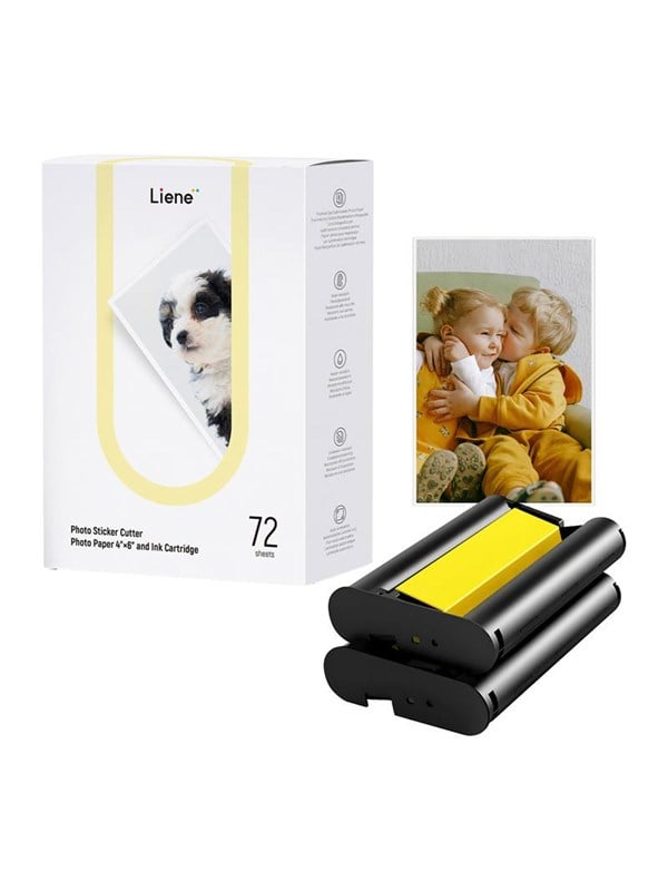 Liene PixCut 4x6" printerpapier, 72 vellen afbeelding 1