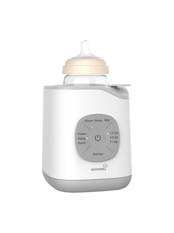 Grownsy 10-in-1 flessenwarmer (grijs)