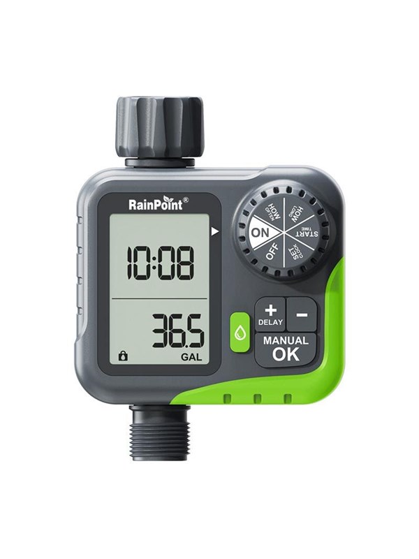 RainPoint ITV117 irrigatiecontroller met waterverbruiksbegrenzer