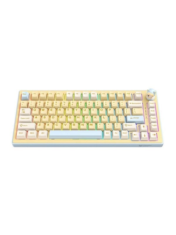 ONIKUMA MT707 Gaming Keyboard (Yellow) - Geel