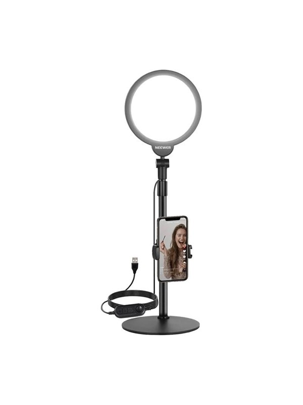 Neewer R06 18cm ronde LED-telefoonselfiekit
