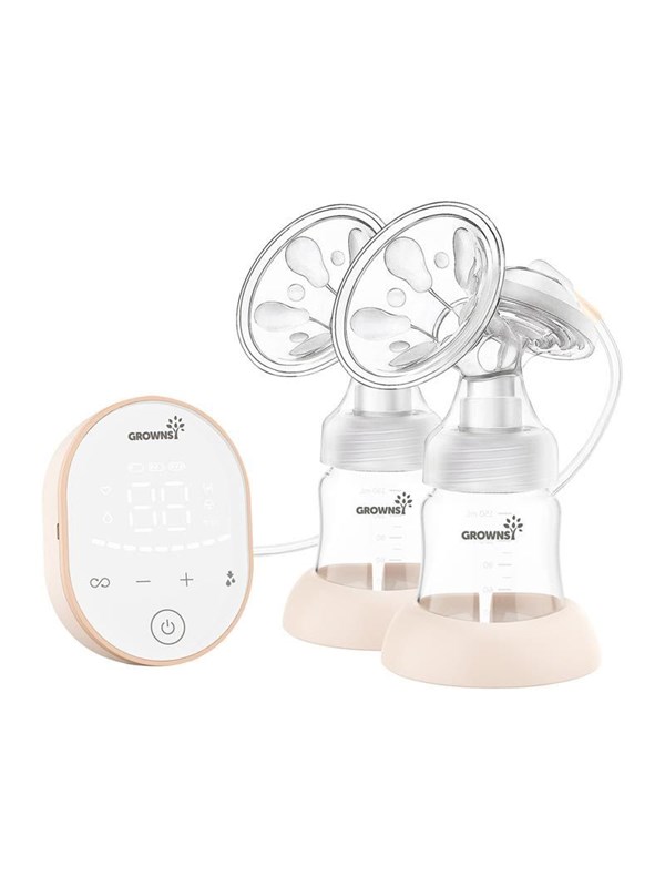 Grownsy double breast pump (pink)