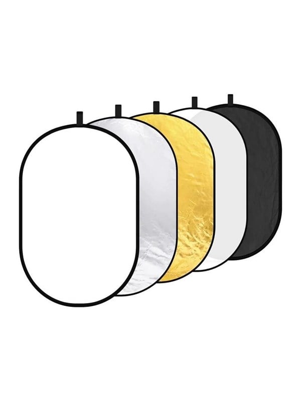 Neewer 5-in-1 Draagbare fotografiereflector, 80x120 cm