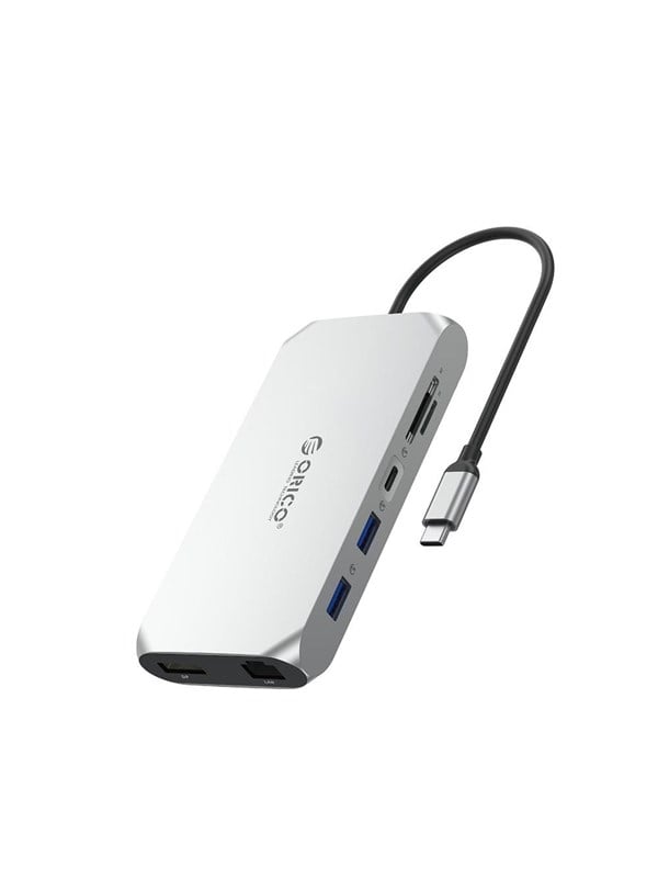 ORICO XCR 12in1 USB-C Docking Station USB hub - Zilver