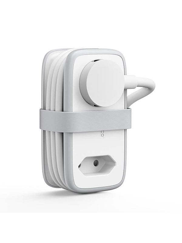 ORICO APP 15.5W 5in1 Power Strip 2x AC + 2x USB-A + 1x USB-C - White