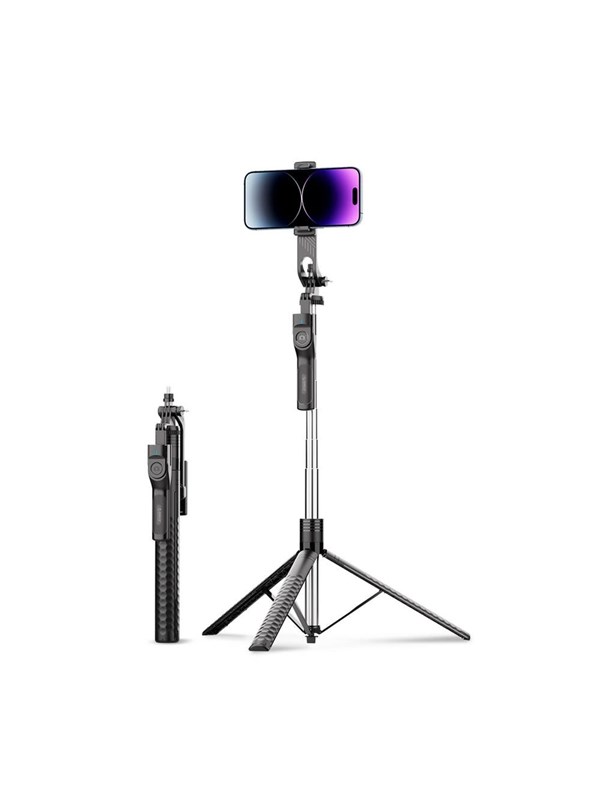 ORICO Selfie stick Orico SPM190 tripod 1/4" for phone camera with 360 degree rotation Bluetooth 5.2 - black