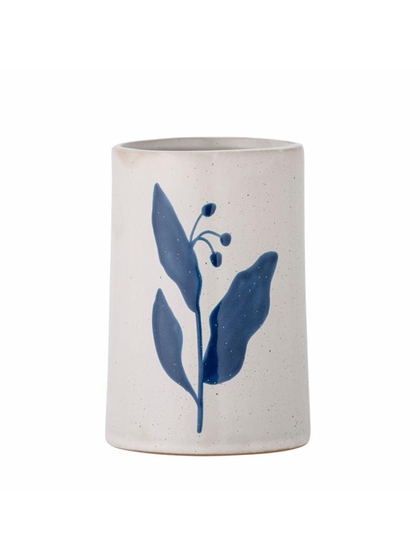 Bloomingville Badkamerbeker aardewerk blauw Aurora