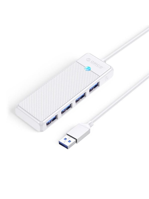 ORICO PAPW4A-U3 USB Hub 4-port 4x USB-A 3.0 1.8 m - white USB hub - 4 - USB 3.0 - Wit