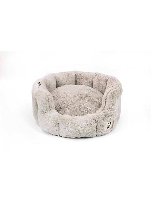 51 Degrees North 51 - Supersoft - Round Softbed - Light Grey - S: 4