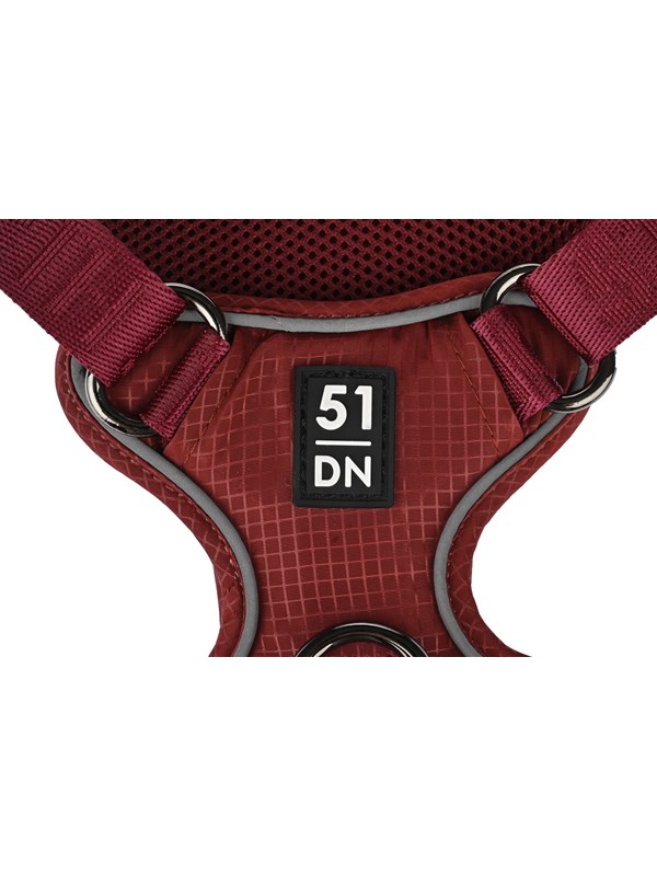 51 Degrees North 51 - Wanderful - H Harness - Trail - Burgundy - S