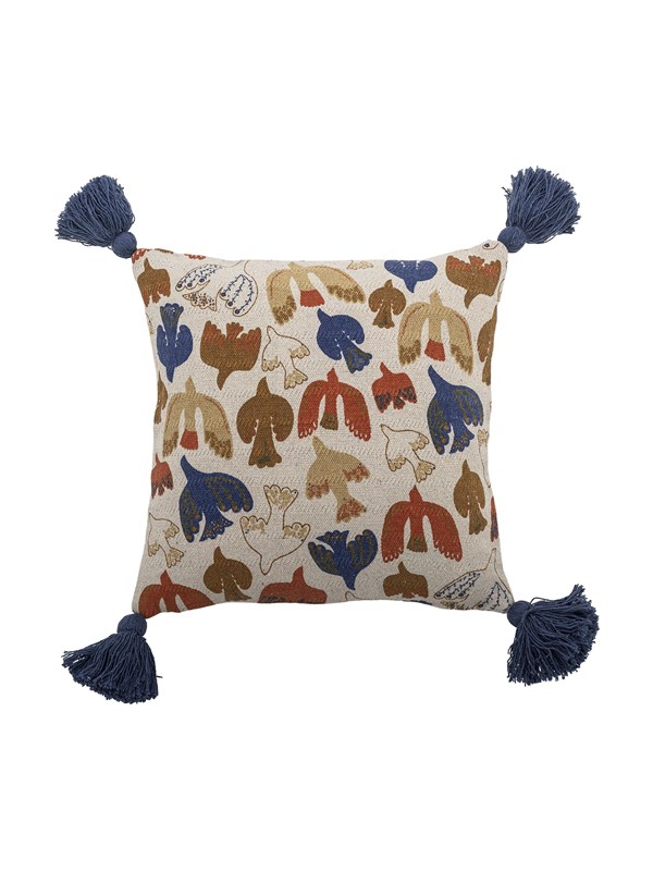 Bloomingville Sierkussen Anniversary vogels multi 45 × 45 cm
