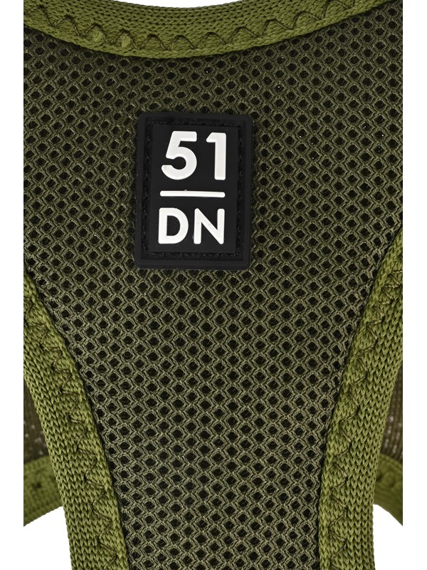 Y-tuig instap ademend groen XL borstomvang 57-65cm nekomvang 48-56cm