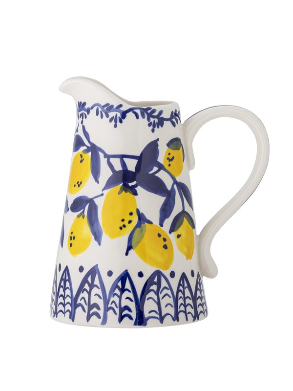 Bloomingville Kan aardewerk blauw Maxima 1,4L