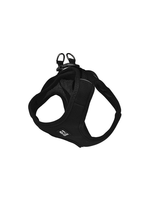 Y-tuig instap ademend zwart XXS borstomvang 30-36cm nekomvang 25-31cm