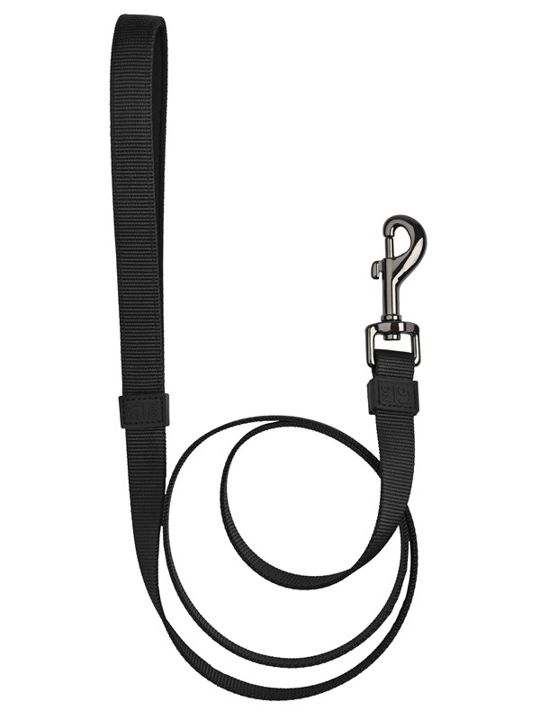 51 Degrees North - Wanderful - Leash - Nylon - Flat - Black - 120cmx25mm