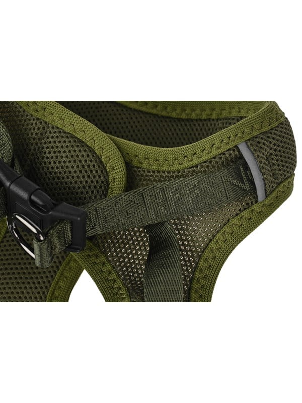 Y-tuig instap ademend groen XXXS borstomvang 23-29cm nekomvang 18-24cm