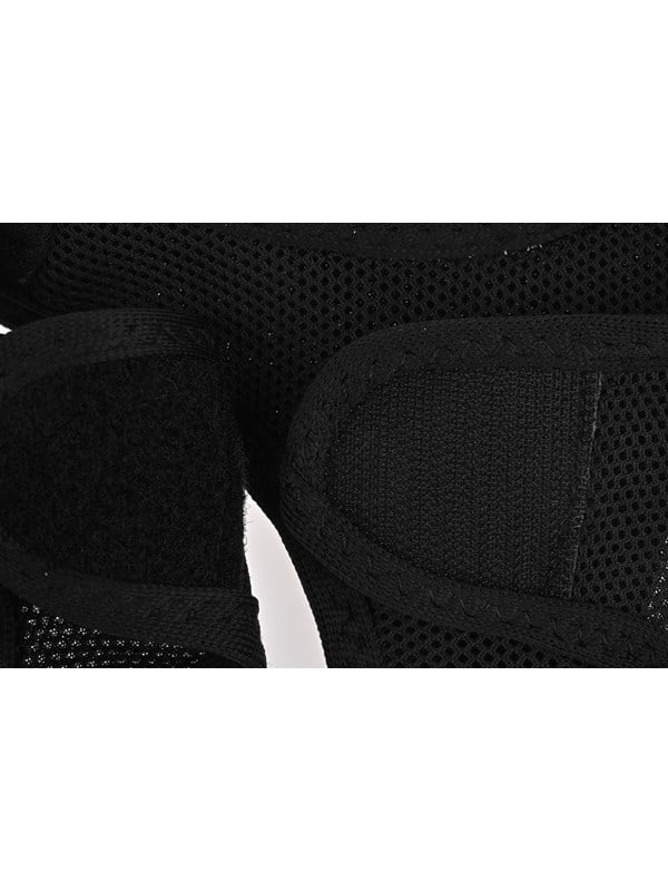Y-tuig instap ademend zwart XXXS borstomvang 23-29cm nekomvang 18-24cm