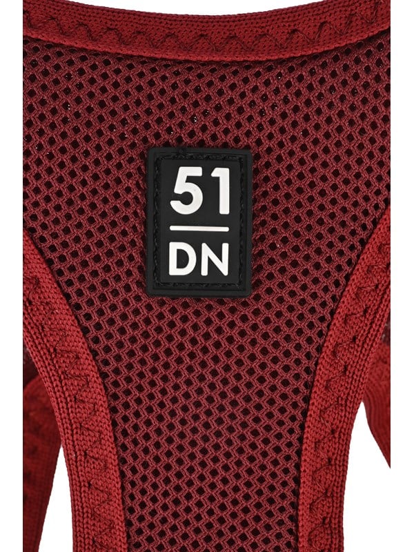 Y-tuig instap ademend rood XXXS borstomvang 23-29cm nekomvang 18-24cm