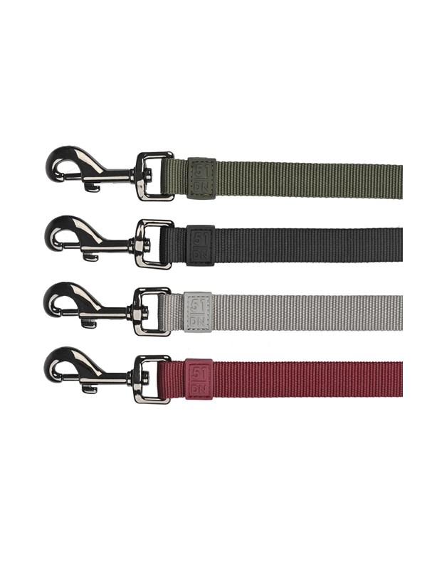 51 Degrees North 51 - Wanderful - Leash - Nylon - Flat - Black - 20