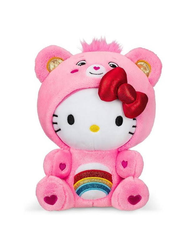 Care Bears - 22cm Plush - Hello Kitty as Cheer Bea