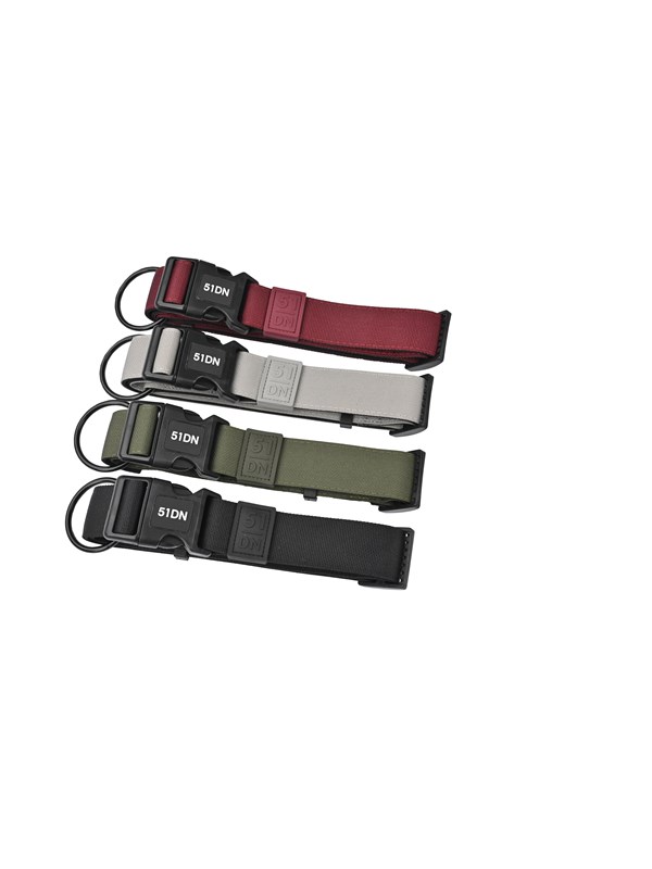 51 Degrees North - Wanderful - Collar - Nylon - Flat - Khaki - 39-65cmx35mm