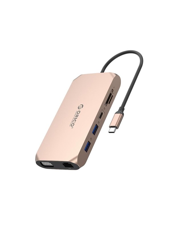 ORICO XCR 12in1 USB-C Docking Station USB hub - 12 - USB 3.1